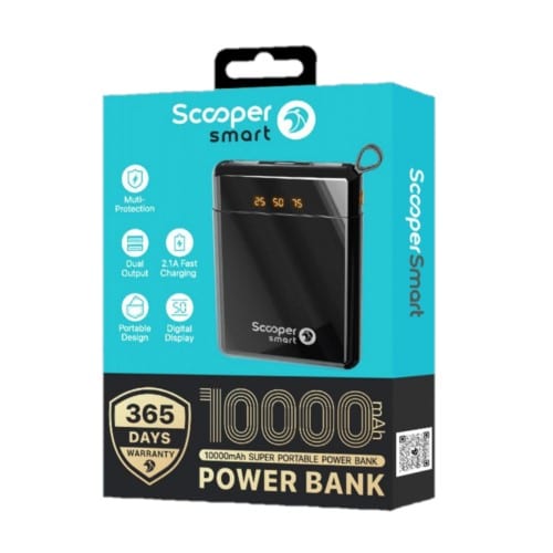 Scooper Smart SPB-08 powerbank 10,000mAh