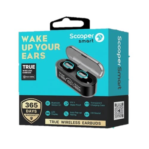 Scooper Smart TWS-02 Ear Buds - Main Accessories Kenya