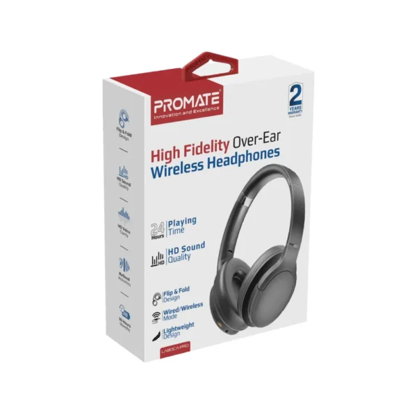 Promate (LaBoca-Pro) Over-Ear Wireless Headphones